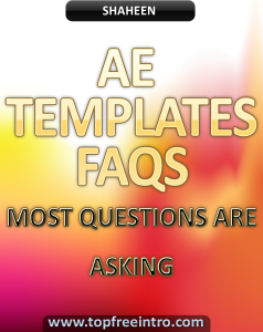 AE template FAQ