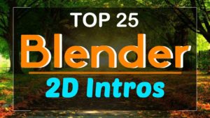 Blender 2D Intro Templates
