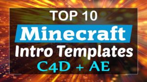 Minecraft Intro Templates C4D & AE